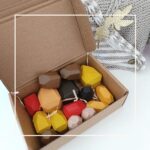 montessori fa építő kavics játék