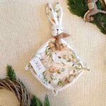 húsvéti ajándék nono handmade erdei állatok alvóka szundikendő szuszi